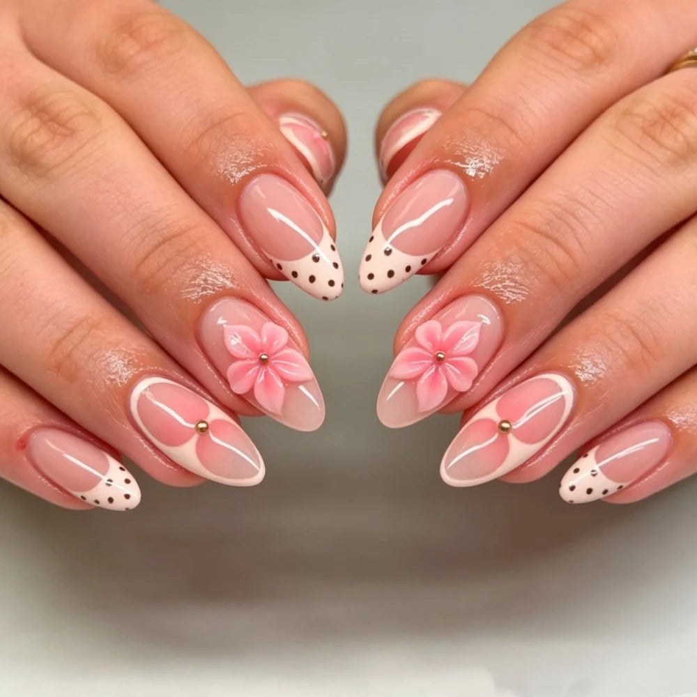 Press-On Nails Festive Designs Buffing Strips & Gel Polish