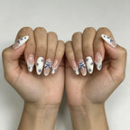 Press-On Nails Festive Designs Buffing Strips & Gel Polish