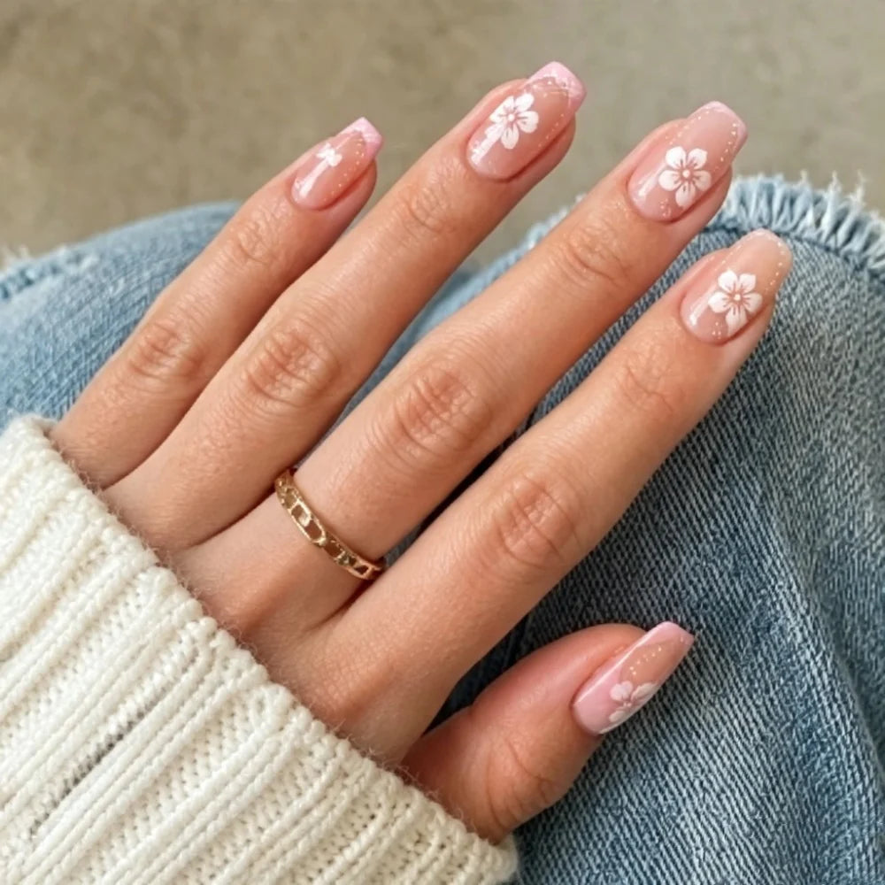 Press-On Nails Festive Designs Buffing Strips & Gel Polish