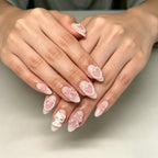 Press-On Nails Festive Designs Buffing Strips & Gel Polish