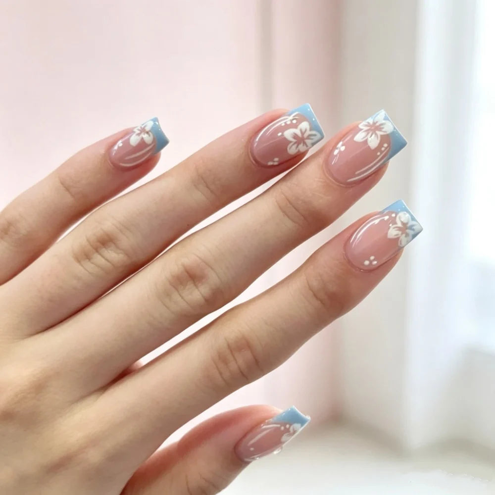Press-On Nails Festive Designs Buffing Strips & Gel Polish