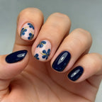 Press-On Nails Festive Designs Buffing Strips & Gel Polish