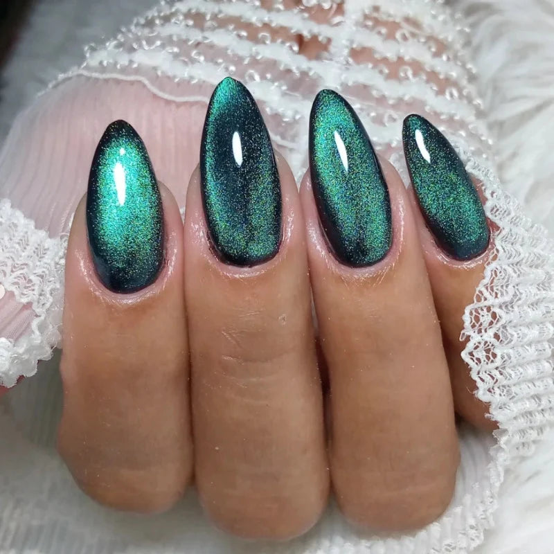 Press-On Nails Festive Designs Buffing Strips & Gel Polish