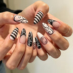 Press-On Nails Festive Designs Buffing Strips & Gel Polish