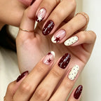 Press-On Nails Festive Designs Buffing Strips & Gel Polish