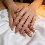 Press-On Nails Floral Accent Acrylic Adhesive Tabs