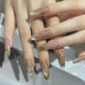 Press-On Nails Floral Accent Acrylic Adhesive Tabs