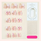 Press-On Nails Floral & Accent Designs Pre-Applied Adhesive