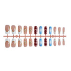 Press-On Nails Floral Accent Glue & File