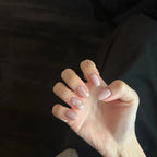 Press-On Nails Floral Accent Non-Toxic Comfortable Fit