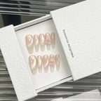 Press-On Nails Floral Accent Reusable & Easy Application