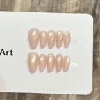 Press-On Nails Floral Accent Reusable Long-Lasting Hold