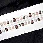 Press-On Nails Floral Accents Reusable & Long-Lasting