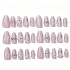 Press-On Nails Floral Acrylic Multiple Sizes