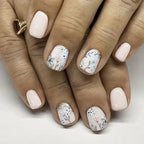Press-On Nails Floral Art Easy Apply Multiple Sizes