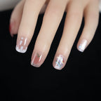 Press-On Nails Floral Design Easy Application & Comfortable Fit