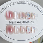 Press-On Nails Floral Design Easy Application & Comfortable Fit