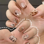 Press-On Nails Floral Design Full-Cover Multiple Sizes