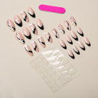 Press-On Nails Floral Design No Glue