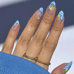 Press-On Nails Floral Design Peel & Press Comfortable Fit