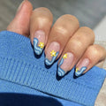 Press-On Nails Floral Design Peel & Press Comfortable Fit