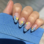 Press-On Nails Floral Design Peel & Press Comfortable Fit
