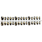 Press-On Nails Floral Design Reusable Easy Application