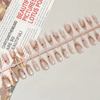 Press-On Nails Floral Design Set of 24