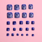 Press-On Nails Floral Design Set of 24
