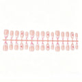 Press-On Nails Floral Designs Reusable