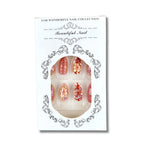 Press-On Nails Floral-Embellished Reusable & Comfortable Fit
