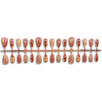 Press-On Nails Floral-Embellished Reusable & Comfortable Fit