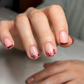 Press-On Nails Floral & Gradient Easy Application