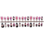 Press-On Nails Floral Hibiscus Easy Application & Long-Lasting Wear