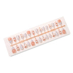 Press-On Nails Floral Lace Pre-Shaped & Reusable