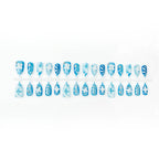 Press-On Nails Floral Long-Lasting Custom Fit