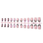 Press-On Nails Floral & Patterned Glue-Free Reusable