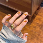 Press-On Nails Floral Patterns Easy Application & Comfortable Fit