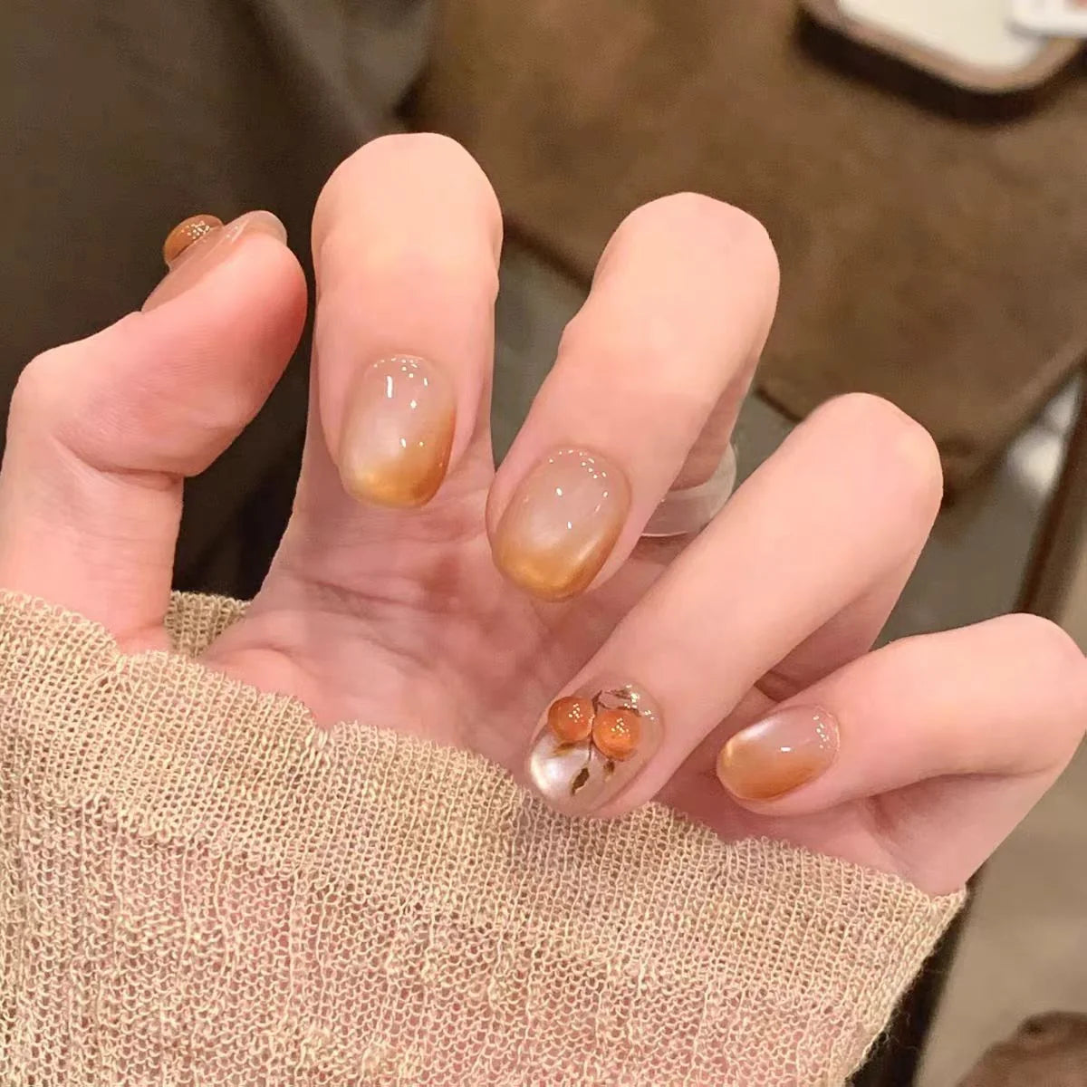 Press-On Nails Floral Patterns Easy Application & Comfortable Fit