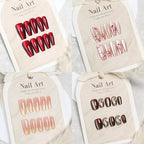Press-On Nails Floral Peel And Stick Long-Lasting Wear