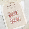 Press-On Nails Floral Peel And Stick Long-Lasting Wear