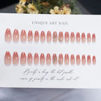 Press-On Nails Floral Peel & Stick