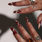 Press-On Nails Floral Peel & Stick Long-Lasting