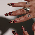 Press-On Nails Floral Peel & Stick Long-Lasting
