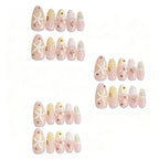Press-On Nails Floral Peel & Stick Long-Lasting