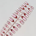 Press-On Nails Floral Peel & Stick Set of 24