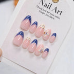 Press-On Nails Floral & Polka Dot Easy Application