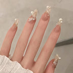 Press-On Nails Floral Reusable Comfortable Fit