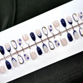 Press-On Nails Floral & Star Embellished Multiple Sizes