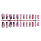 Press-On Nails Floral & Zebra Print Multiple Sizes